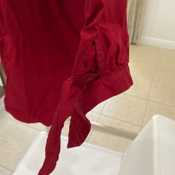 Red strapless top - Picture 3 of 3